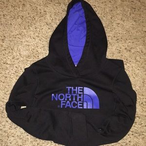 Women's The North Face Black & Blue Sweatshirt SZS